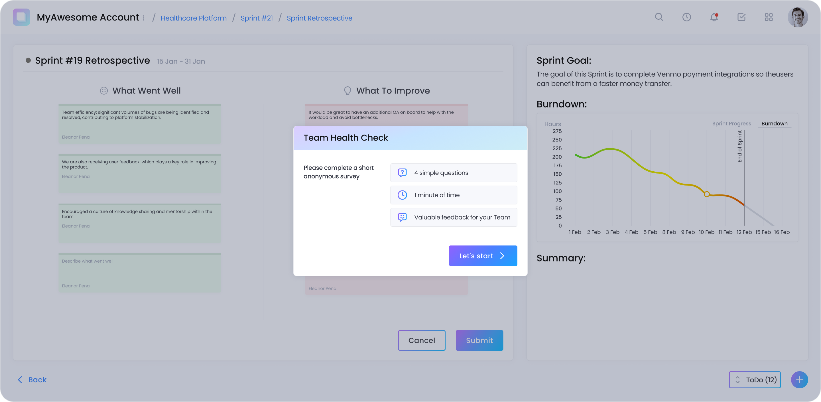 Team Health Check
